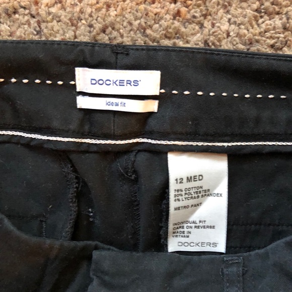 Dockers black slacks - Picture 2 of 3